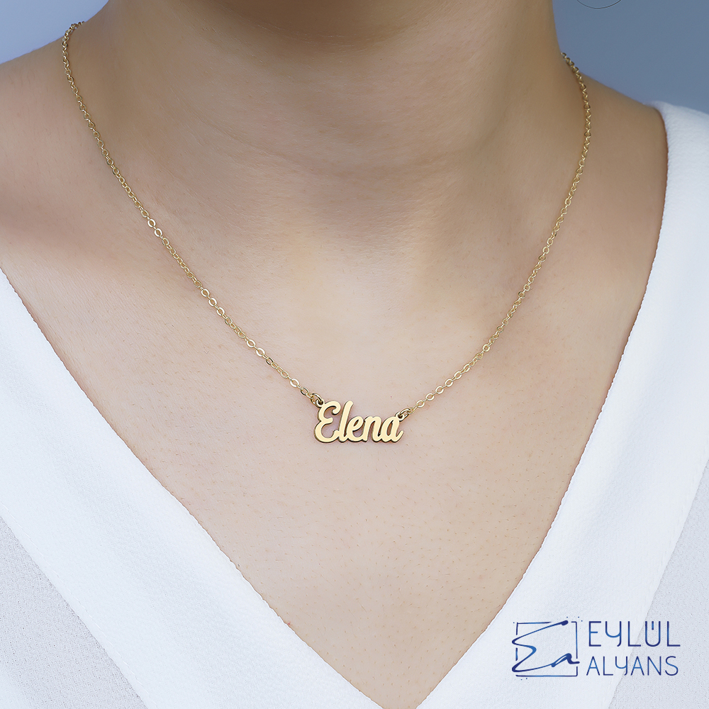 Elena Name Necklaces